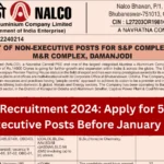 NALCO Recruitment 2024: Apply for 518 Non-Executive Posts Before January 21