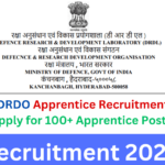 DRDL-DRDO Apprentice Recruitment 2025: Apply for 100+ Apprentice Posts