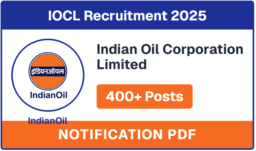 IOCL Recruitment 2025: Apply Online for 456 Apprentice Vacancies