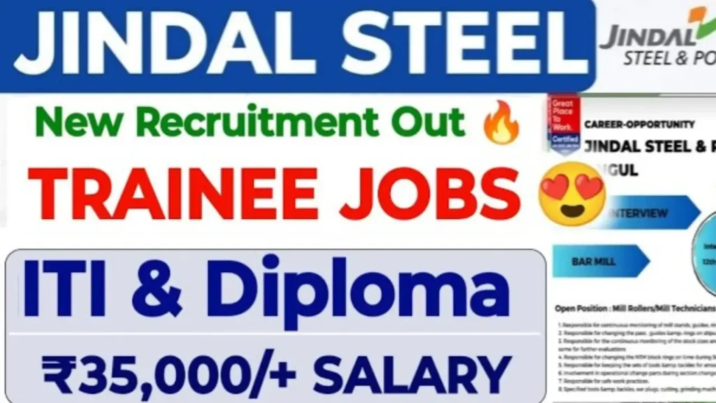 Jindal Stainless Recruitment 2025