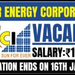 Solar Energy Recruitment 2025