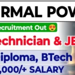 Thermal Power Recruitment 2025